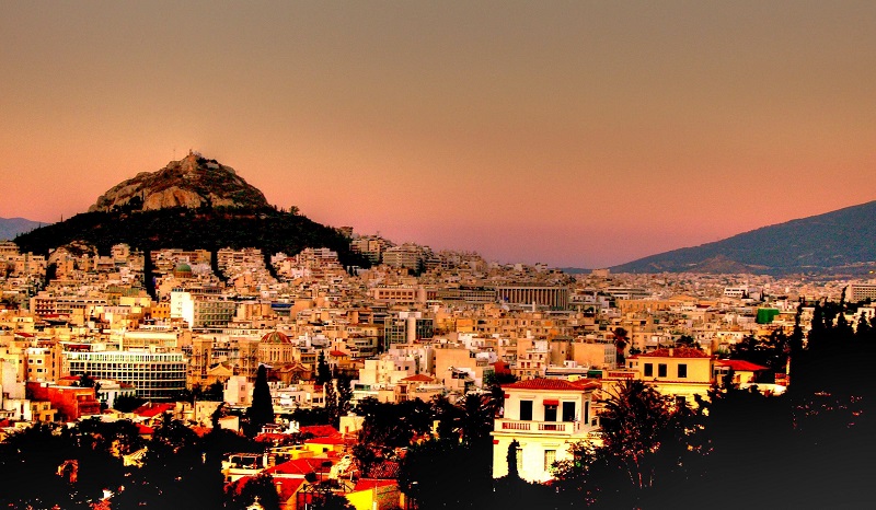 Noite em Atenas