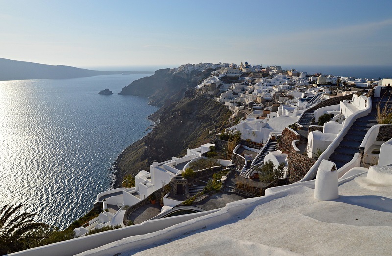 Pontos turísticos de Santorini na Grécia