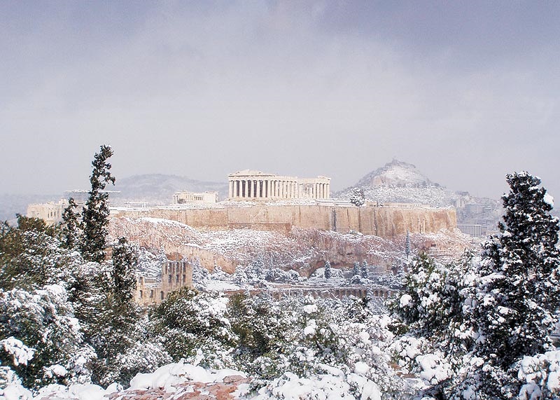 Como é e o que fazer no inverno em Atenas