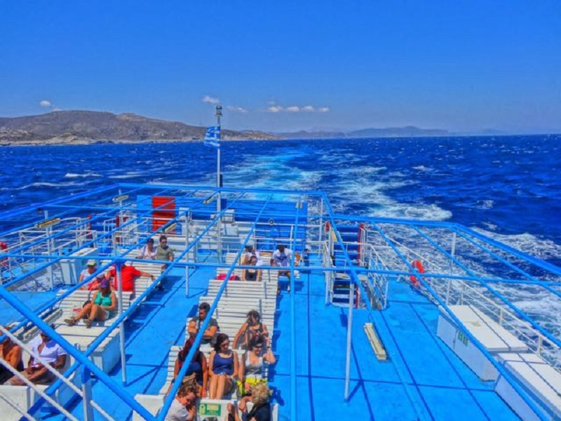 Ferry boat para as ilhas gregas