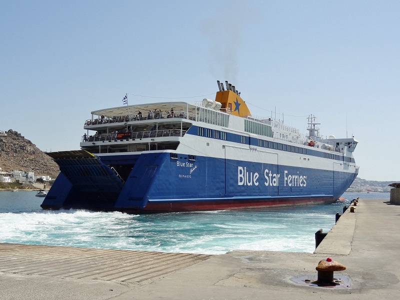 Como andar de ferry boat em Mykonos