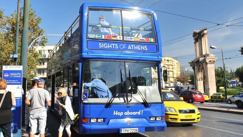 Ônibus Sightseeing em Atenas