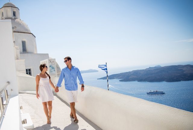 Roteiro romântico pela Grécia