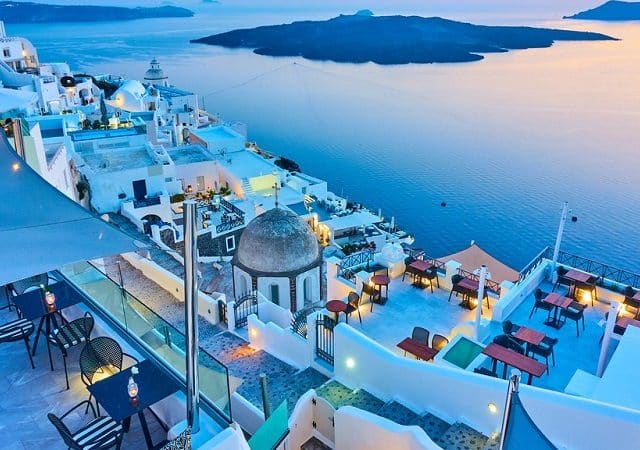 Excursão de 4 dias de Atenas para Mykonos e Santorini