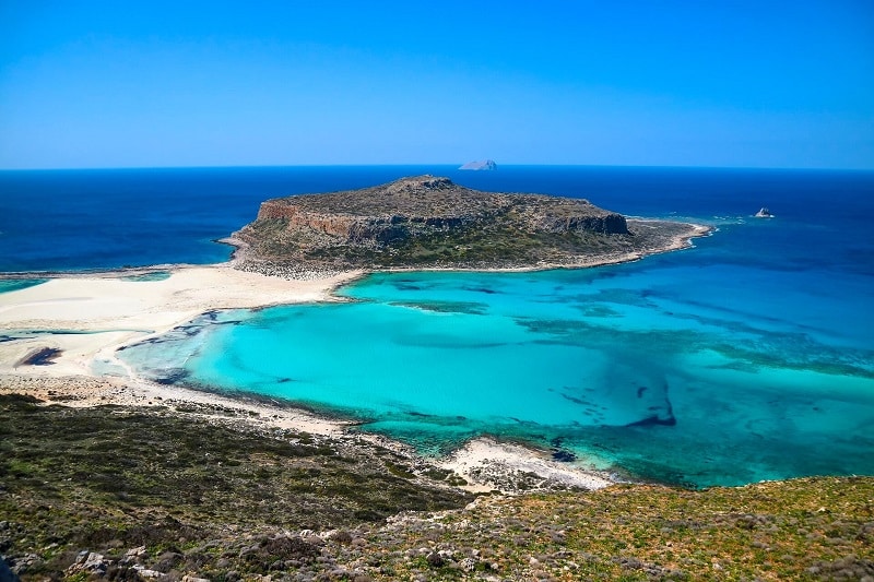 Melhores praias em Creta para ir com crianças: Praia de Balos