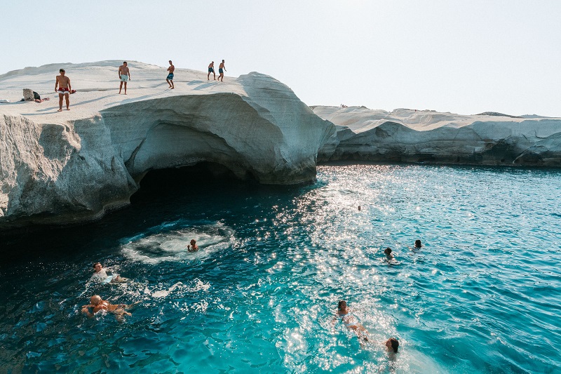 Verão nas ilhas gregas