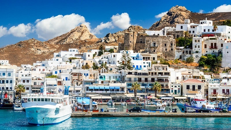 Ilha de Naxos, na Grécia