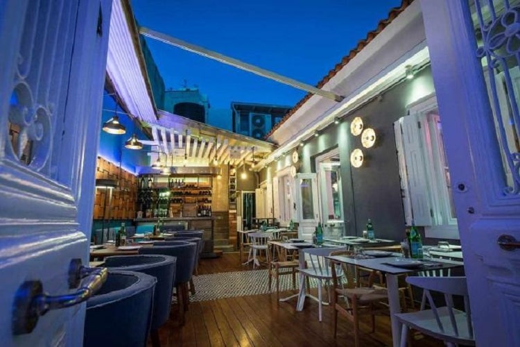 Restaurante em Creta