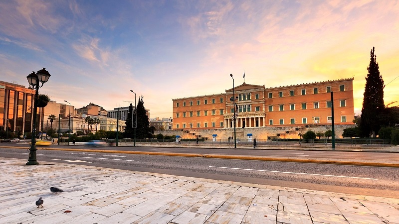 Syntagma em Atenas e Grécia