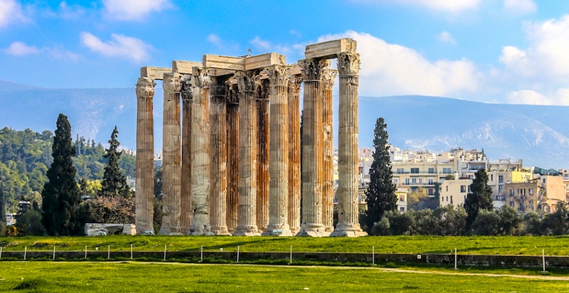 Templo em Atenas