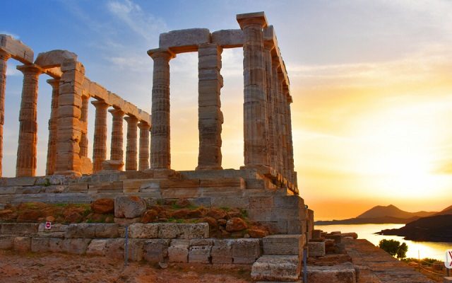 Templo de Poseidon em Atenas