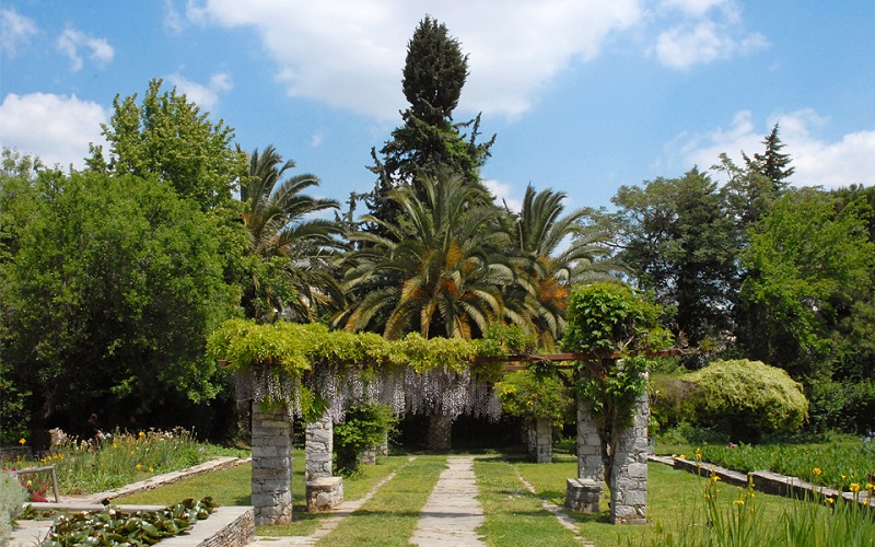 Jardim Botânico Diomedes em Atenas