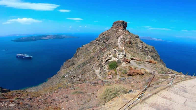 Melhores parques e trilhas em Santorini