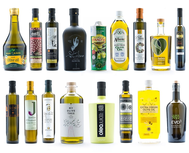 Variedade de azeites gregos