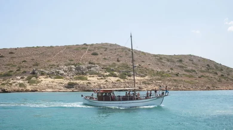 Passeio de barco em Creta