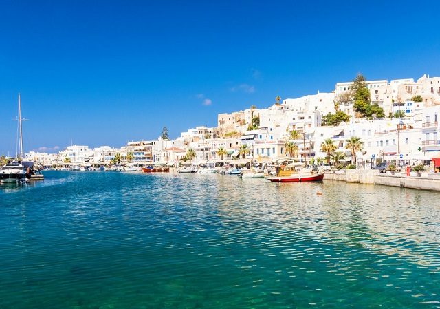 Clima e temperatura na ilha de Naxos