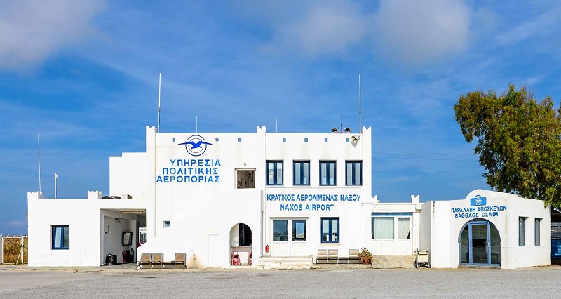 Como ir do aeroporto de Naxos até o centro turístico