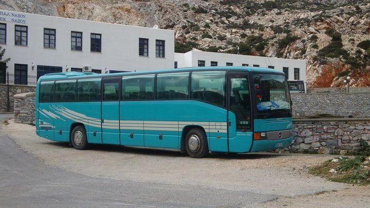 Ônibus em Naxos