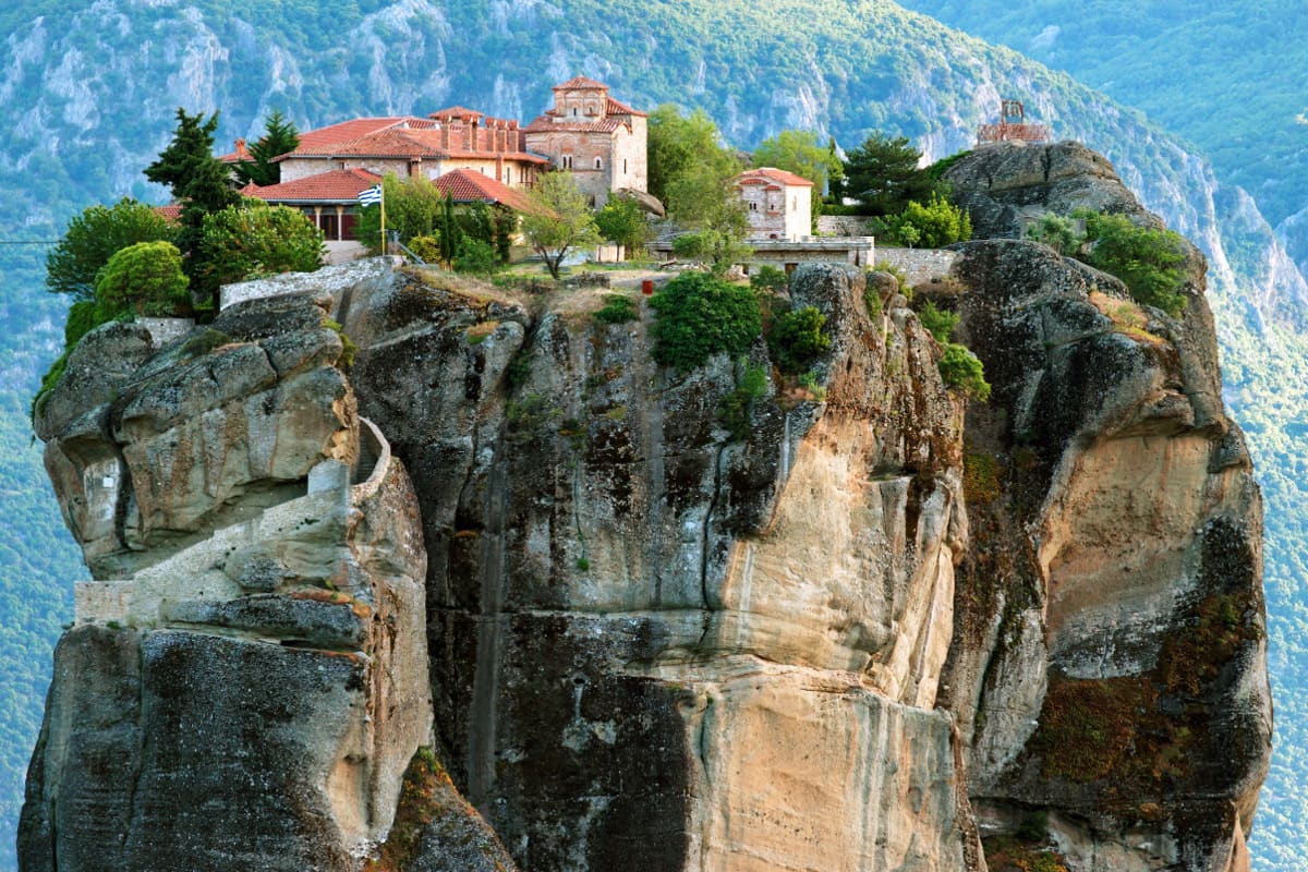 Rochas de Meteóra, Grécia